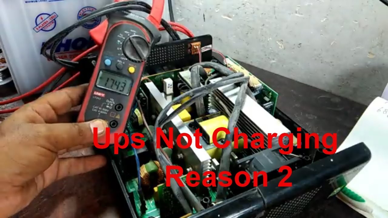 fix ups not charging battery (voltage feedback error) in urdu