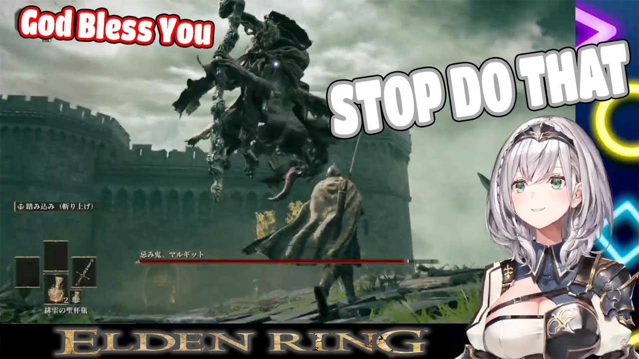 Noel Vs Margit The Fell Omen Elden Ring Boss Fight Highlight【ENG SUB】