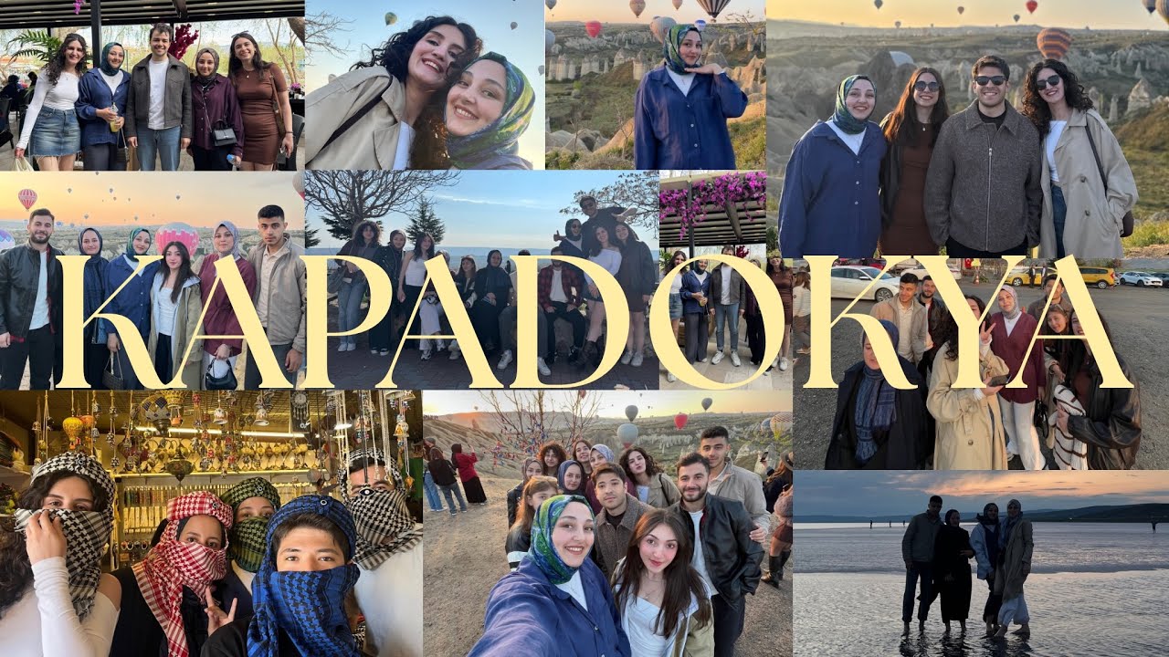 KAPADOKYA VLOG | kafadan tayfa, peri bacaları, yeraltı şehri, atv turu, tuz gölü…