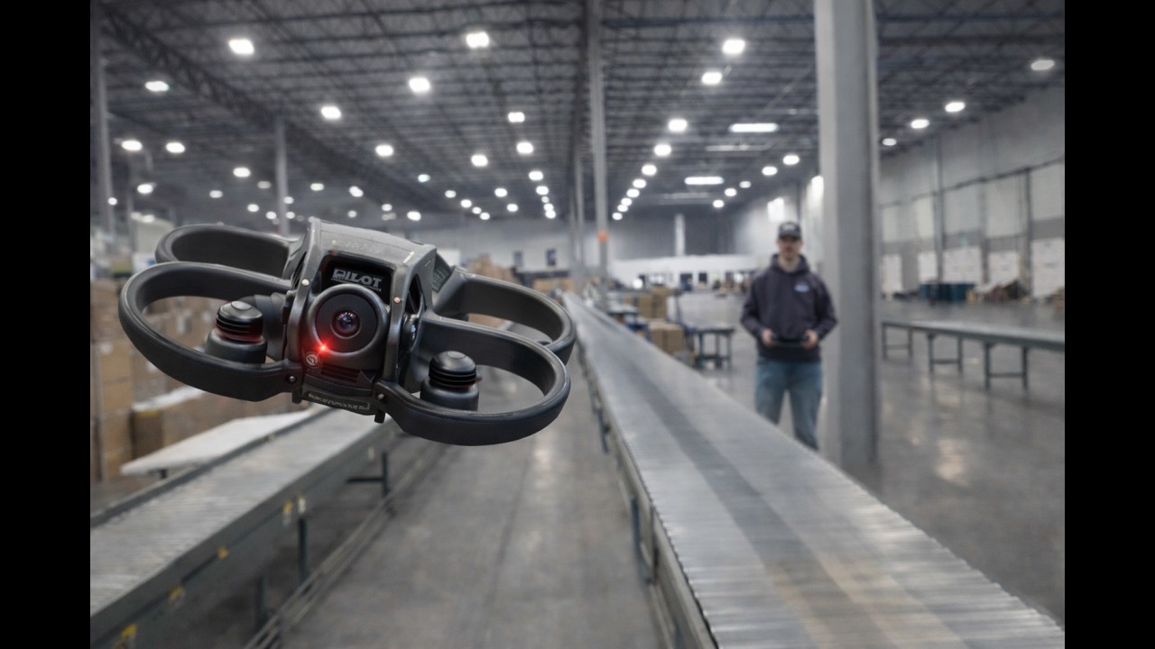 TAKING THE DJI AVATA ON A CONVEYOR 