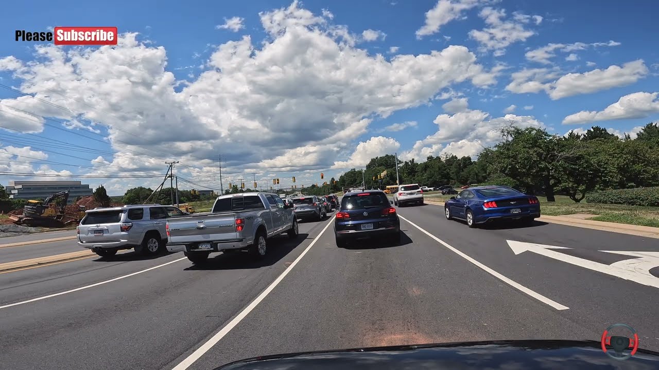 Ashburn VA | 4k [Part2] | #northvirginia #dmv #4kcitywalk