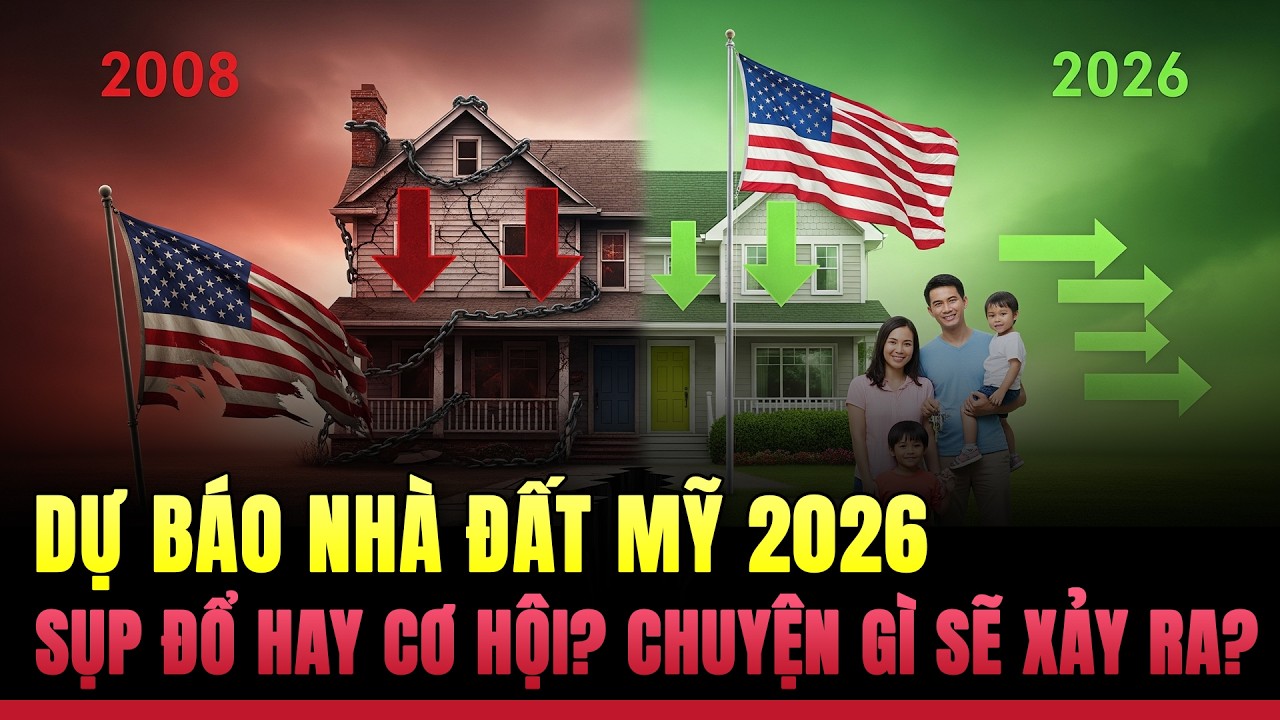 Thị Trường Nh&agrave; Đất Mỹ 2026 C&oacute; Đang RỦI RO Hay Cơ Hội Cho Người Mua?