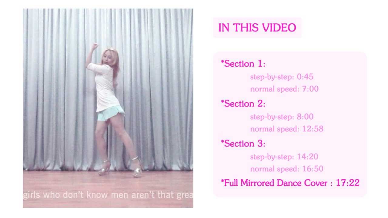 [Dance Tutorial] Miss A 'Only You' Full Mirrored Dance Tutorial by ChunActive