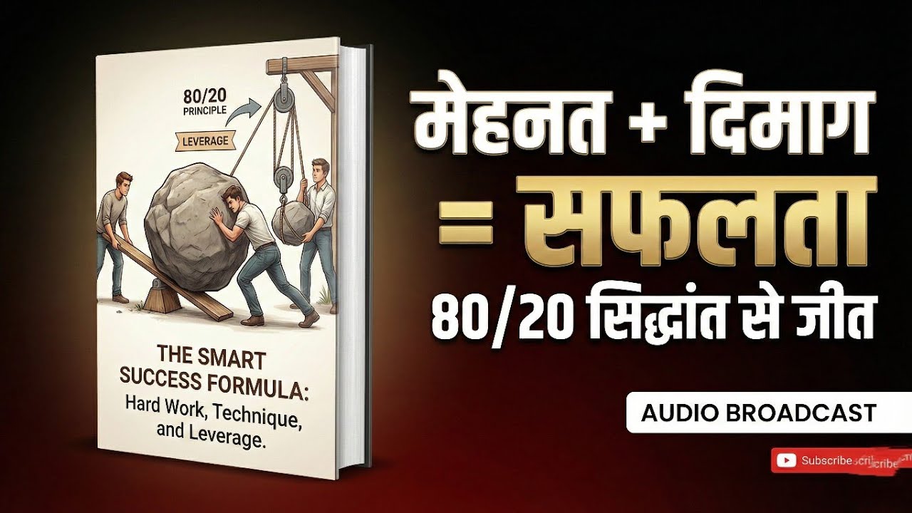 मेहनत नहीं, अक़्ल जीतती है | 80-20 नियम और लेवरेज की सच्ची कहानी