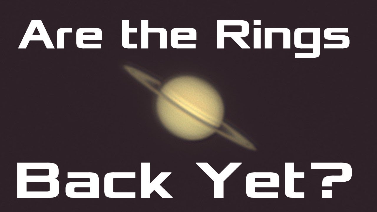 Looking for Saturn's Rings Through my Telescope After the March 2025 Disappearance