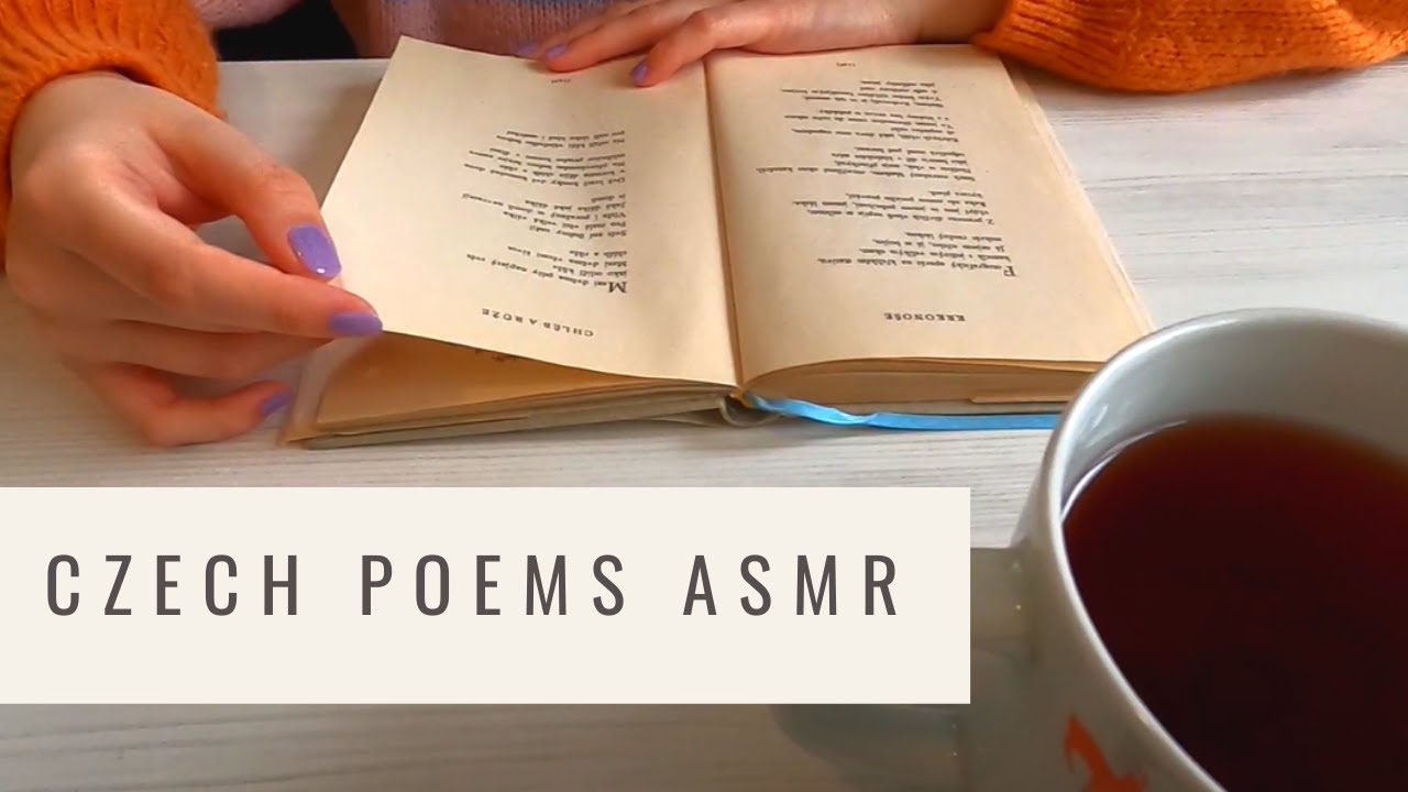 Czech ASMR - czech poems soft talking / ASMR ČESKY - čtení básní jemná řeč