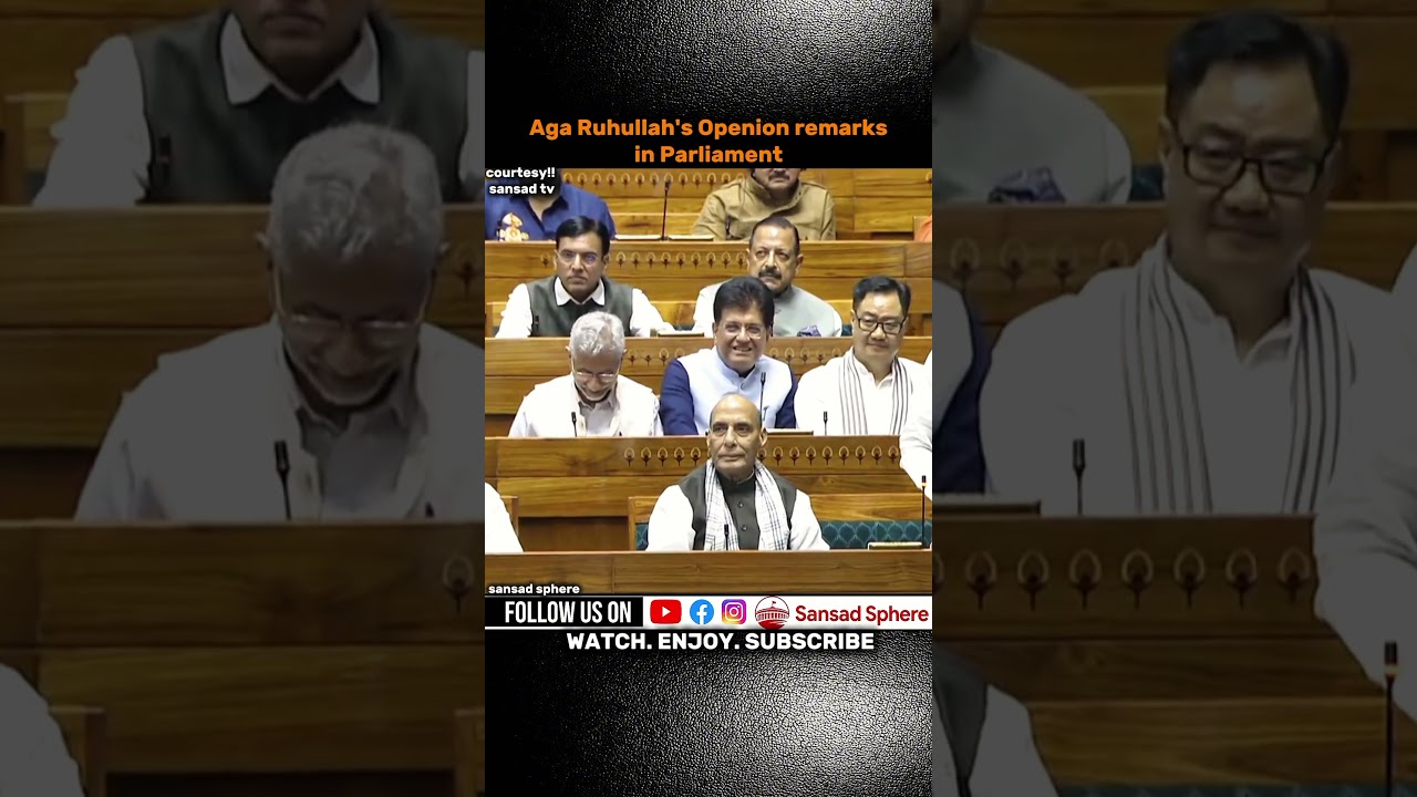 Aga Ruhullah Raises Powerful Issues in Parliament 🇮🇳 | Speech Goes Viral#indianpolitics#sansad#aap