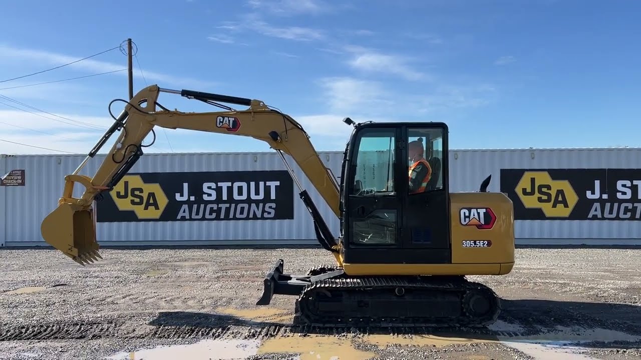 2020 Caterpillar 305.5E2 Mini Hydraulic Excavator