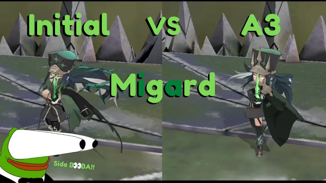 Migard Initial vs A3 Animation | Alchemy Stars