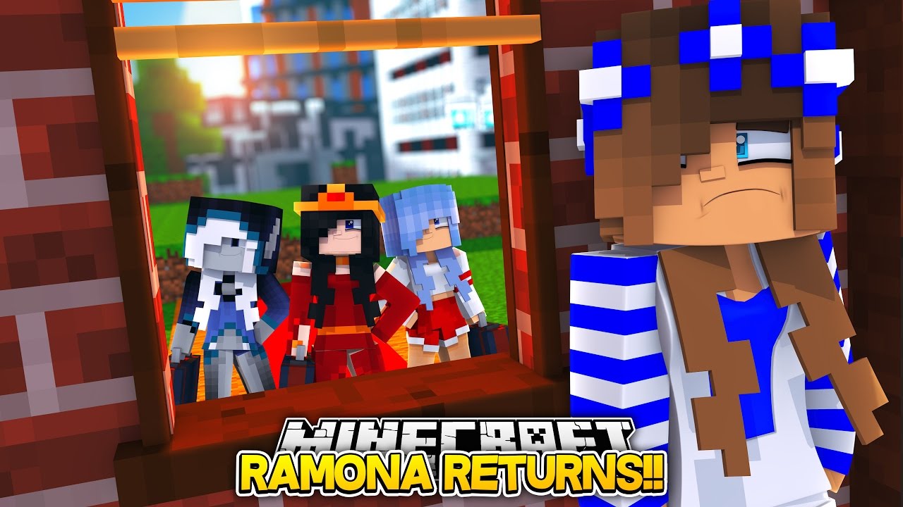 RAMONA AND HER DAUGHTERS MOVE BACK IN!! w/Little Carly and Little Kelly (Minecraft Roleplay)