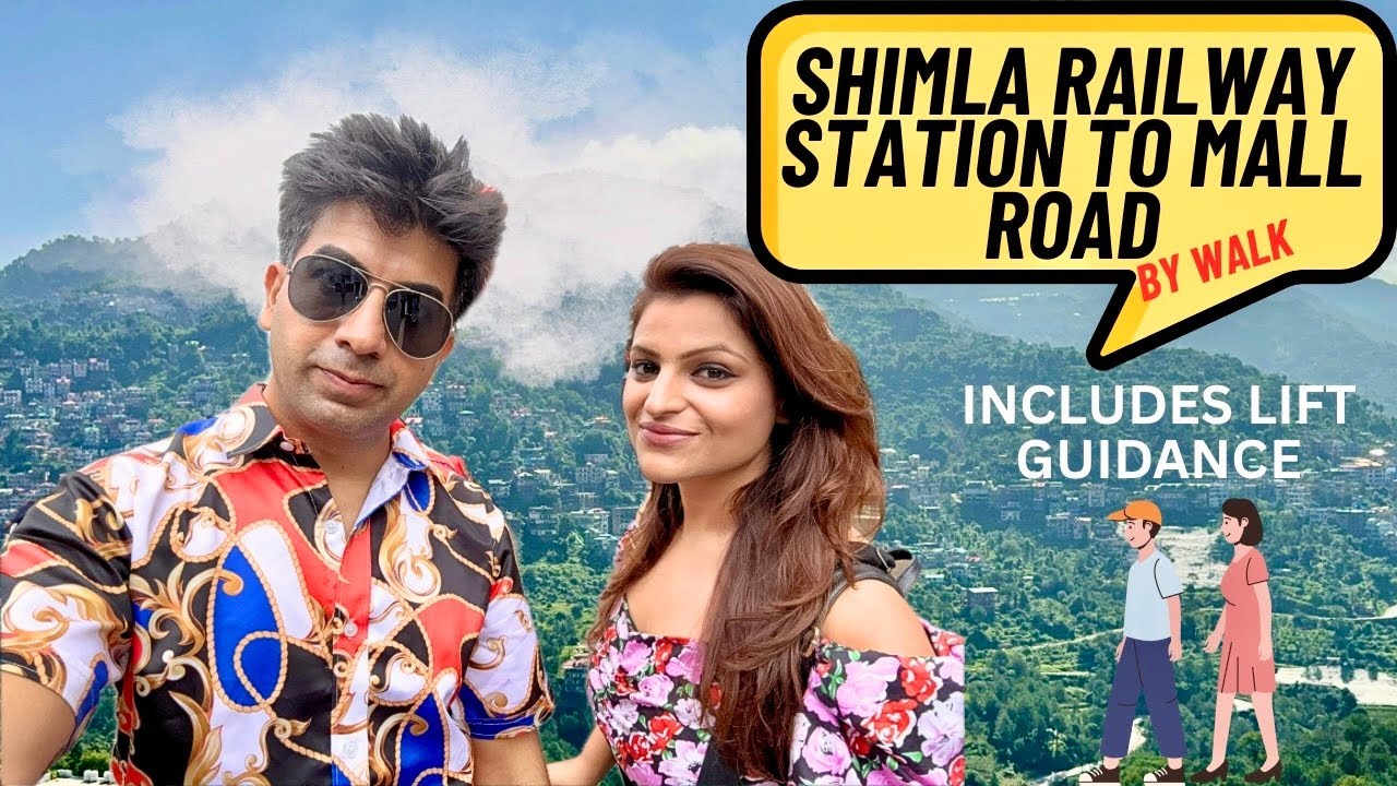 Shimla Railway Station to Mall Road by walk | Shimla lift to mall road | Shimla lift ticket price