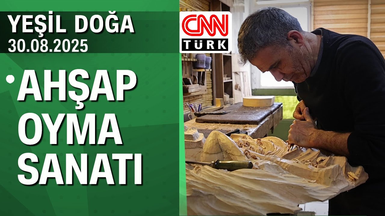 Aşir G&uuml;ler, ahşap oyma sanatının inceliklerini Yeşil Doğa'da anlattı - 30.08.2025 Cumartesi