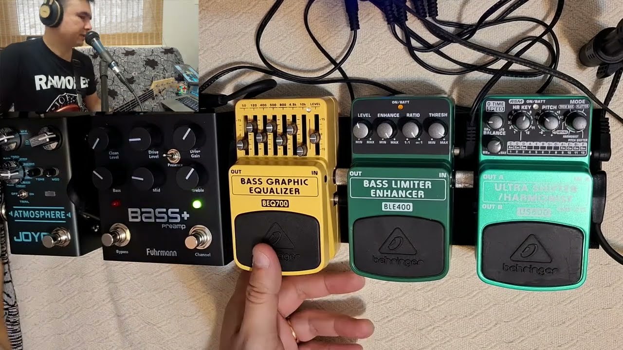 Modificando o Pedalboard de Baixo