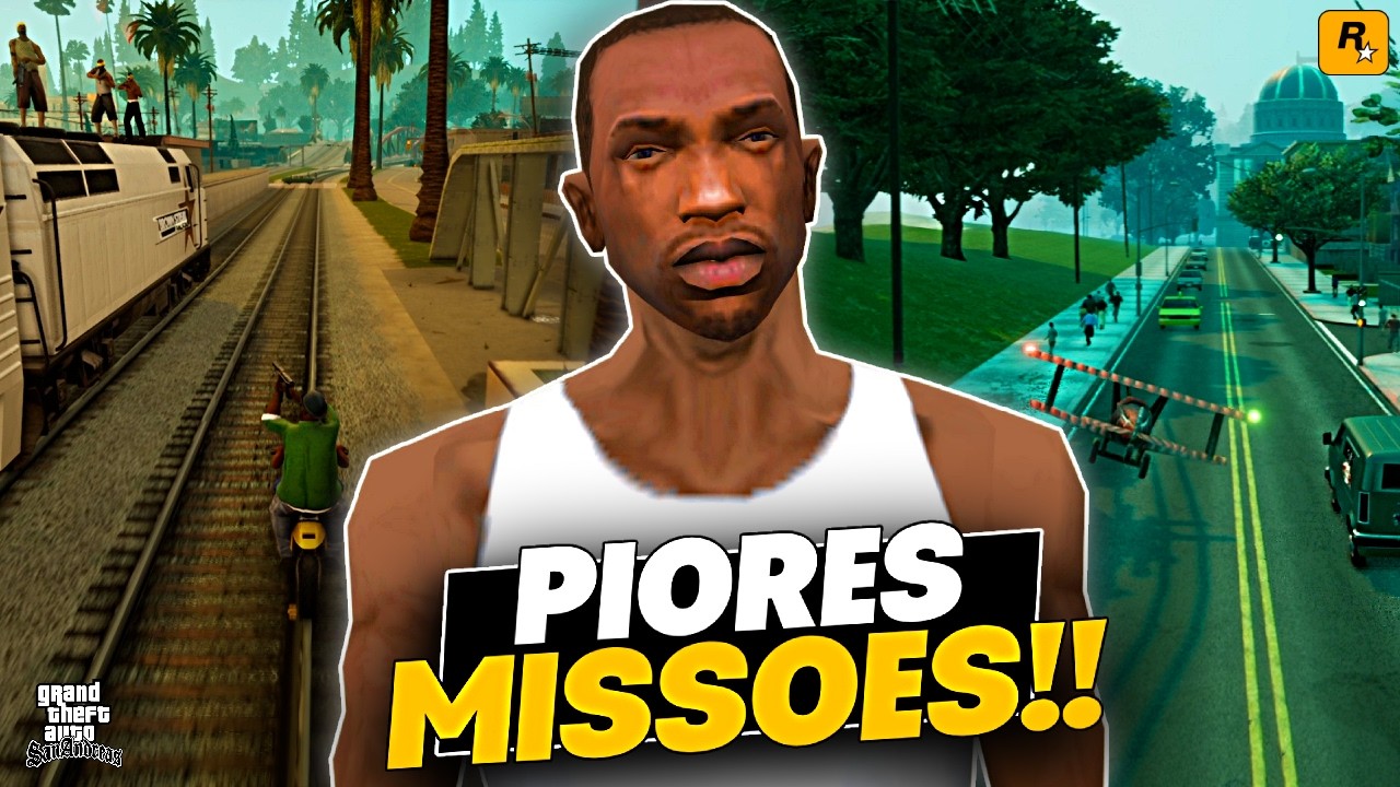 As Missões MAIS ODIADAS  e IRRITANTES de GTA San Andreas