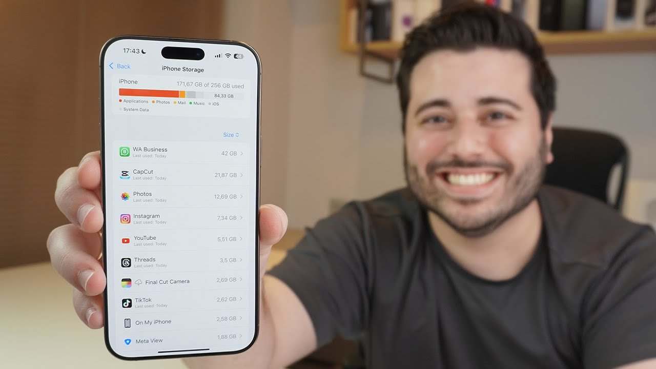 (2025) Como Liberar MUITO Armazenamento no iPhone!