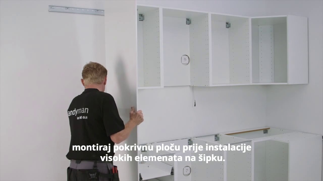 Montaža METOD kuhinje: 3. dio – Montaža elemenata
