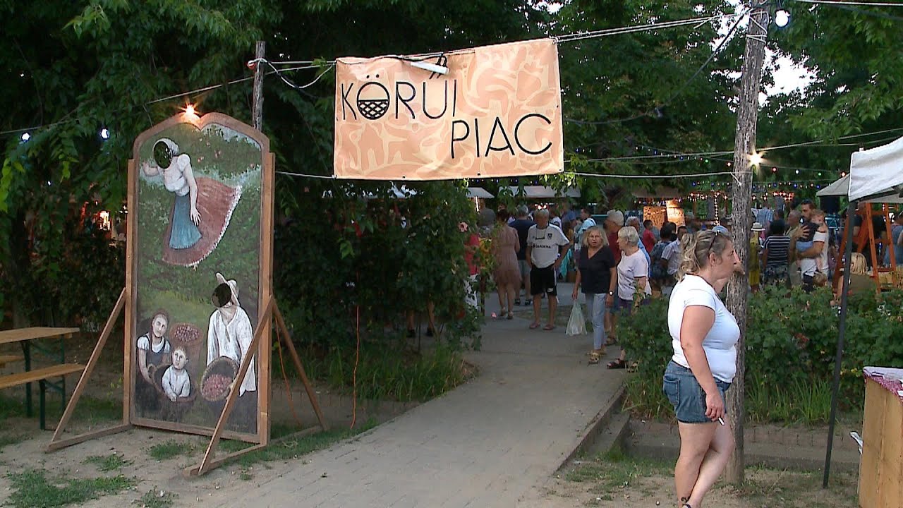 Éjszakai piac Nagykörűben 2021.07.26.