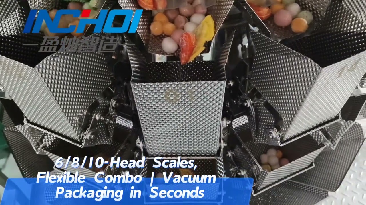 6/8/10-Head Scales, Flexible Combo | Vacuum Packaging in Seconds