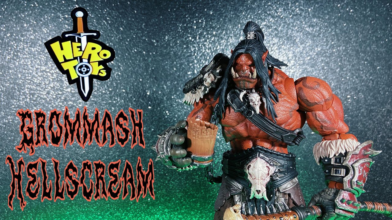 Hero Toys - Grommash Hellscream Action Figure NEW 2025!!! Video Unboxing/Review
