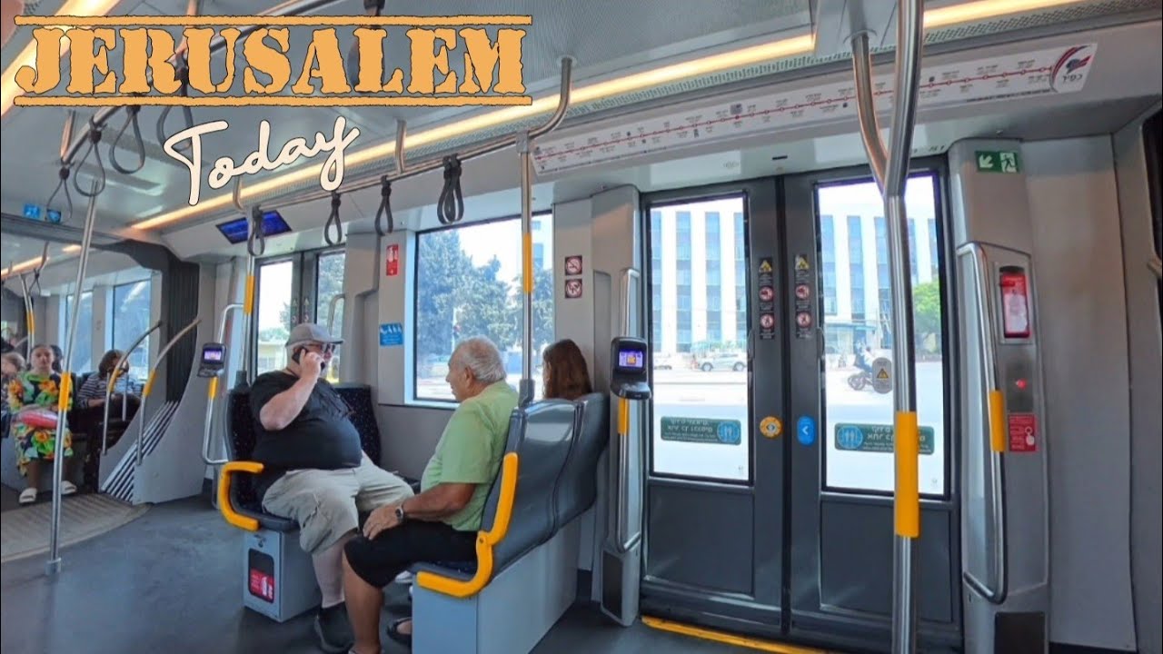 MODERN City of Jerusalem. Holyland Walk August 2025. Israel #israel