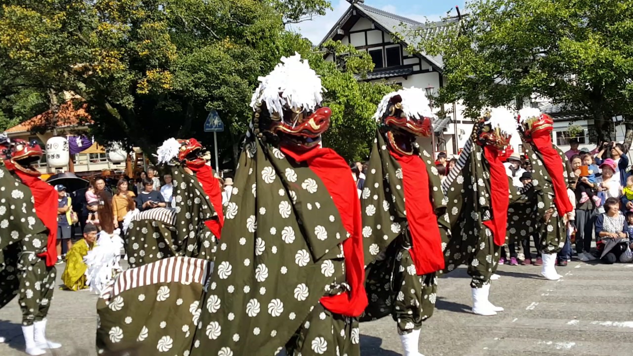 2016年宮崎神宮祭り獅子舞