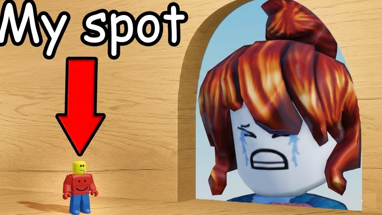 finding IMPOSSIBLE spots in Roblox shrink hide & seek...