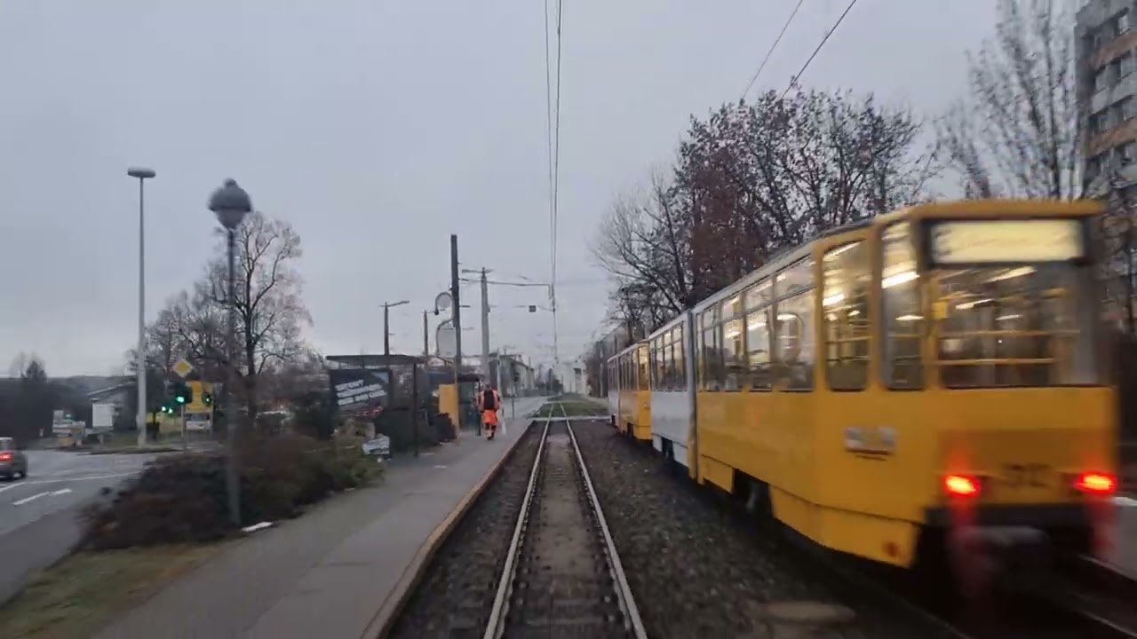 Straßenbahn am 2022 in Gera