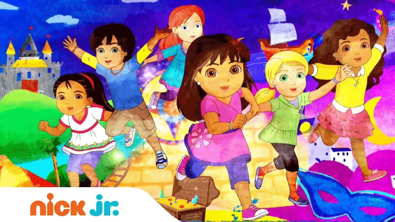 Dora y Sus Amigos | Tema Musical 🎤 | Nick Jr.