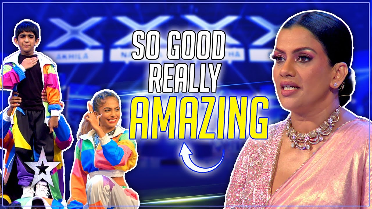 පොඩියට පටන් අරන් ලොකුවට නටපු නැටිල්ල | Cool Steps | Sri Lanka's Got Talent | Sirasa TV