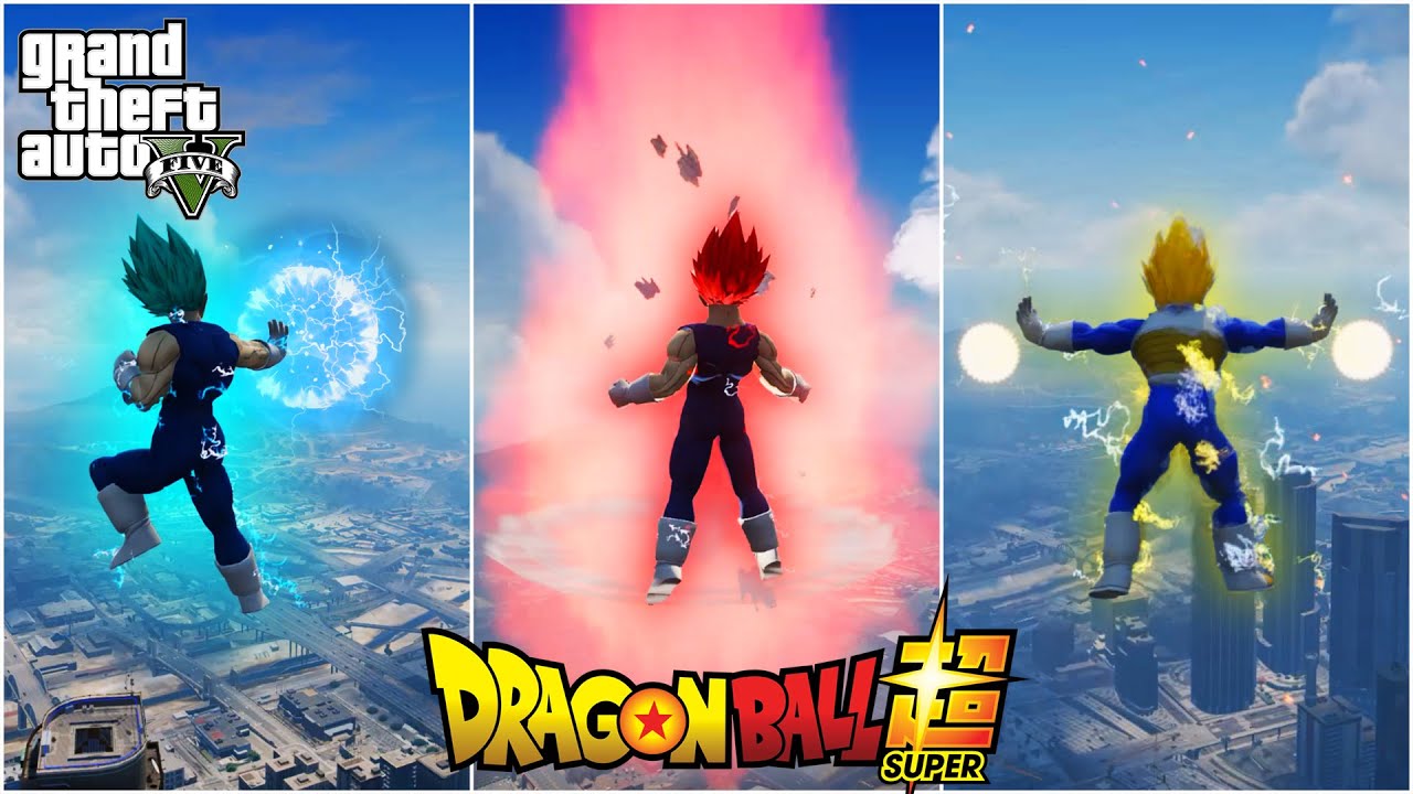 GTA 5 - New Vegeta Update | Ultimate Dragonball Mod