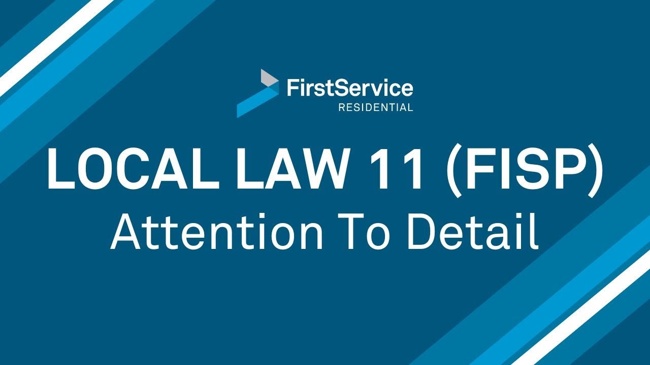 New York City Local Law 11 | Facade Inspection Safety Program