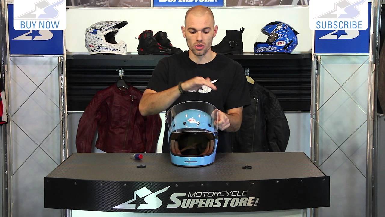 How To: Change the Bell Bullitt Helmet Shield | Motorcycle Superstore