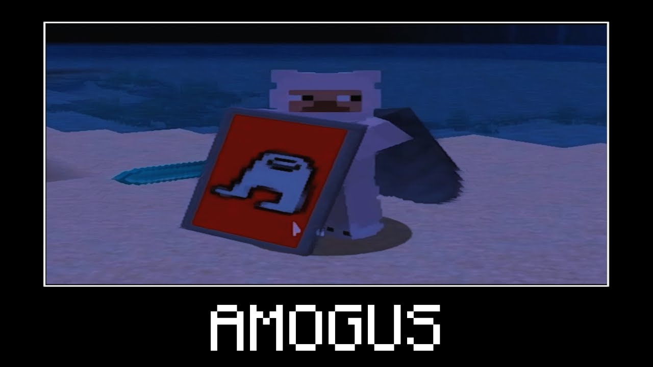 Minecraft is SUS #3 - AMOGUS MEME