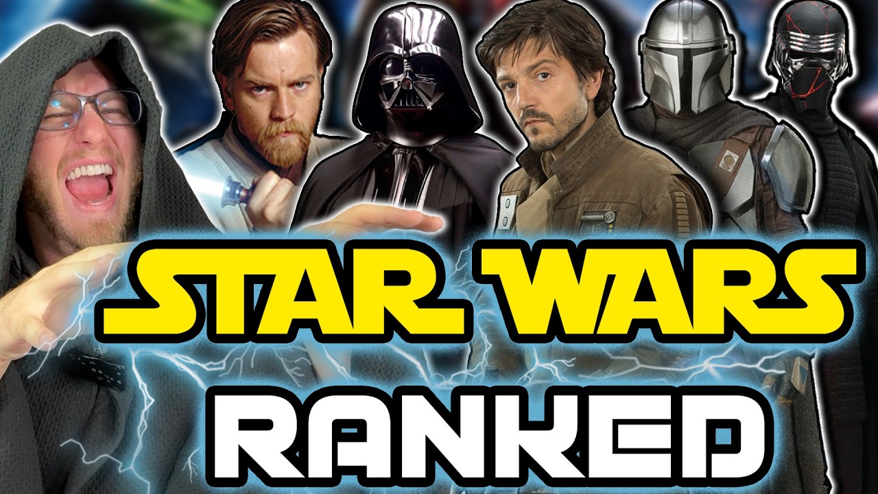 Every Star Wars Movie & TV Show Ranked From WORST to BEST (Including Andor Season 2)
