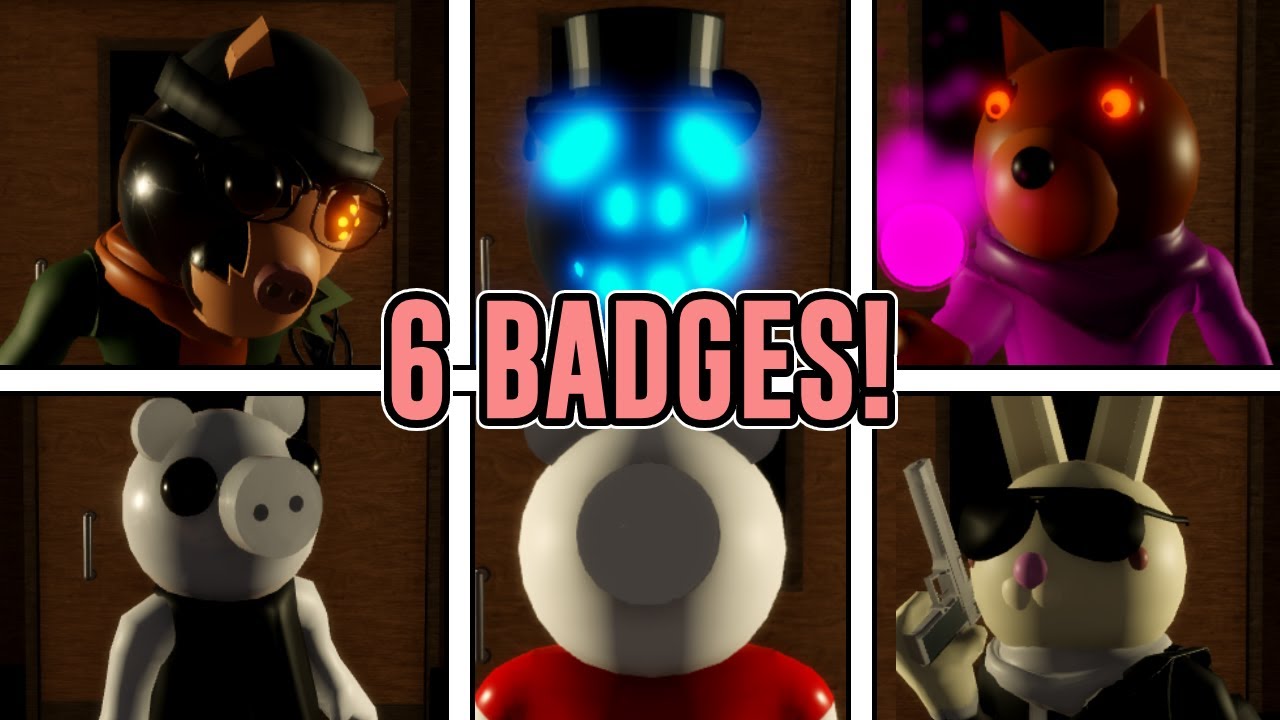 HOW TO GET 6 SECRET BADGES & MORPHS IN PIGGY: TRAUMATIC EXPERIENCES! | ROBLOX