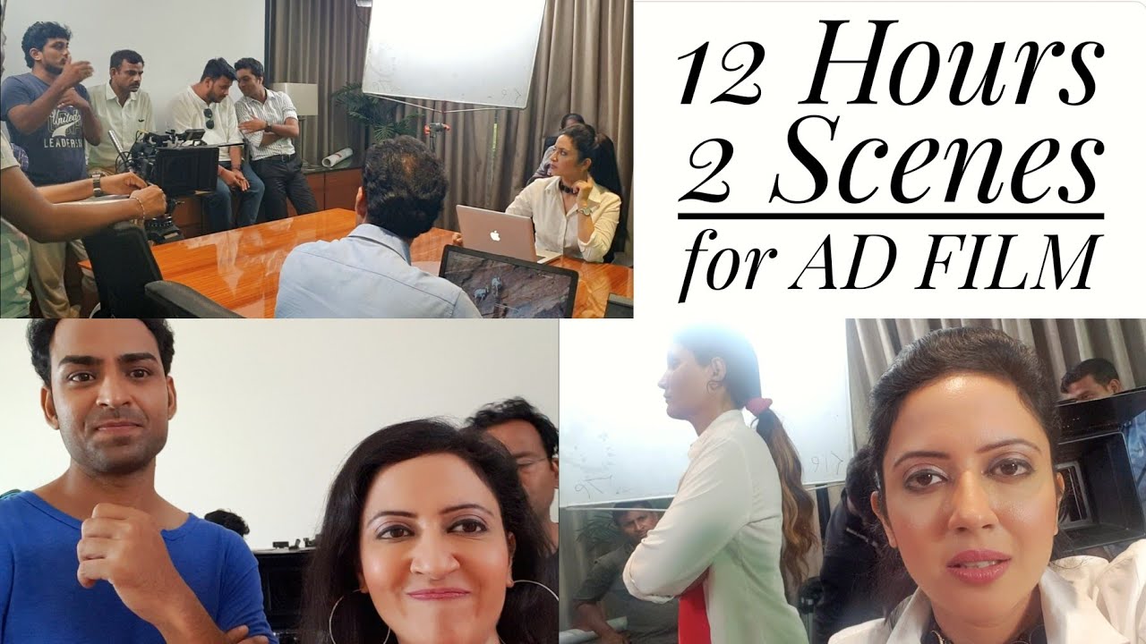 Shooting for an AD FILM | Difference in TV & AD Shoot| An Actor's Vlog