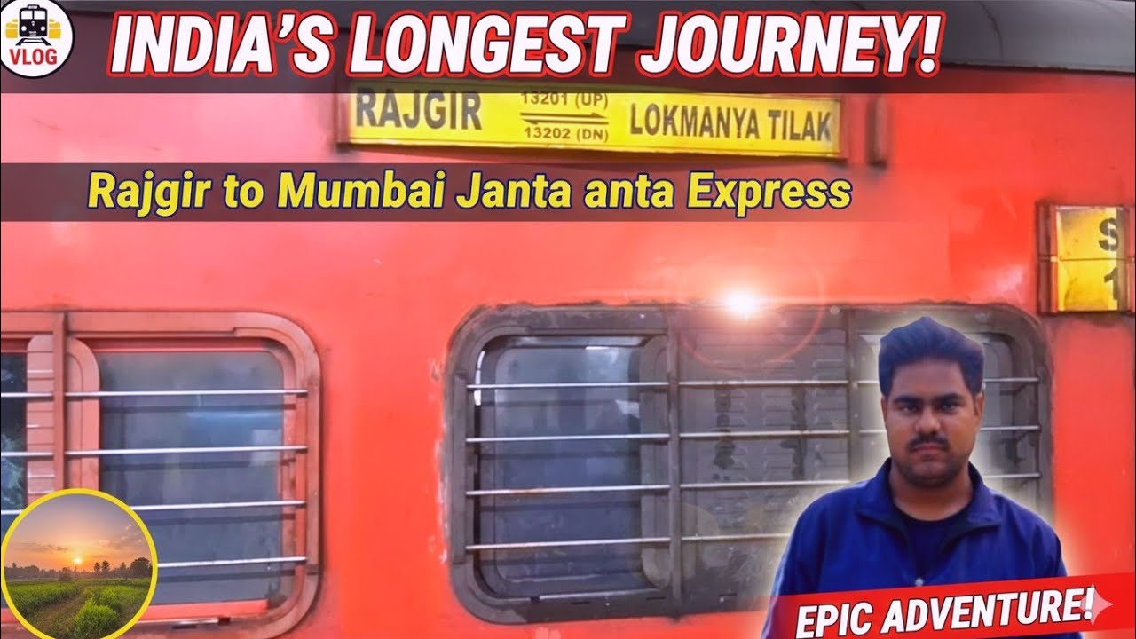 Patna to Mumbai Train Journey | Janta Express Experience #train #travel 