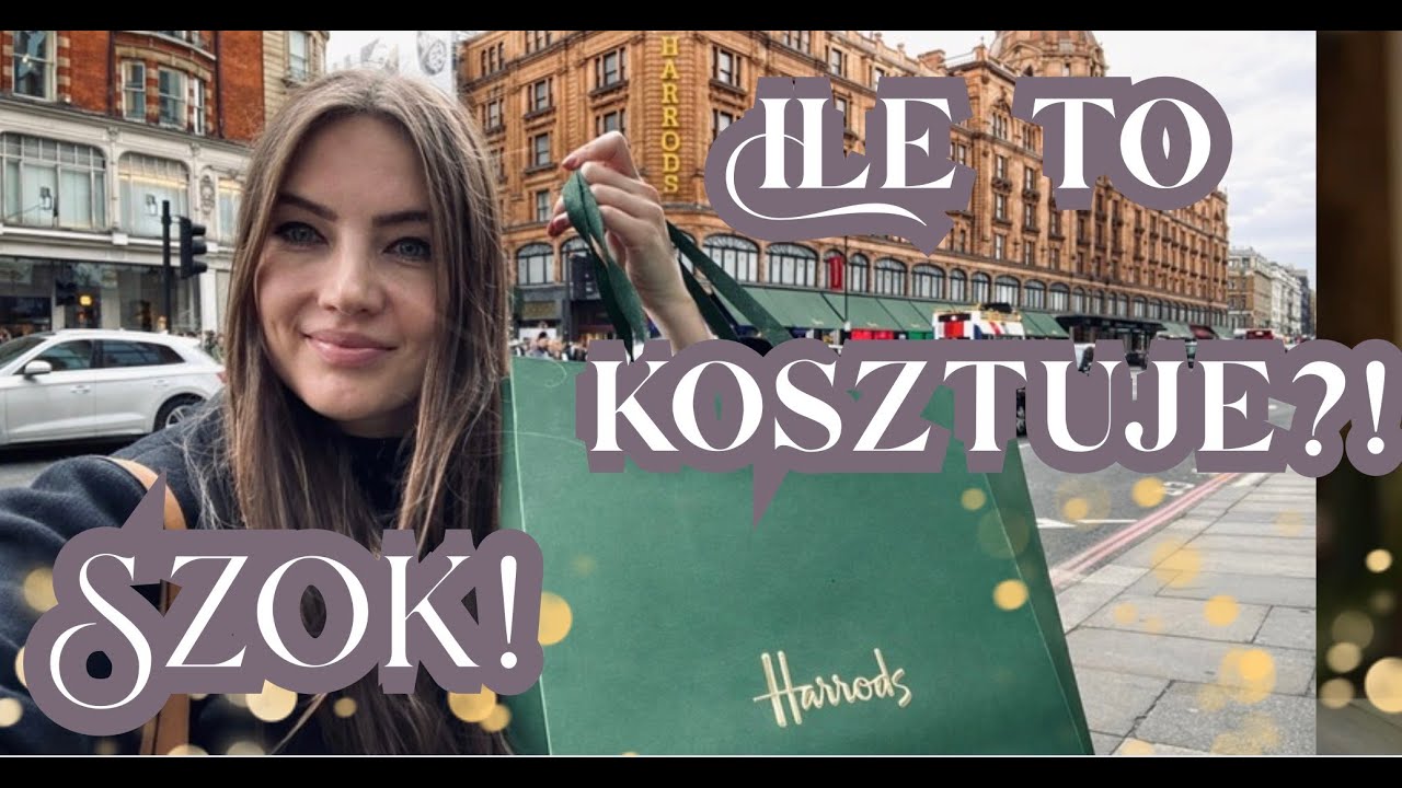 Ten sklep NIE JEST dla zwykłych ludzi... HARRODS | Najdroższe centrum handlowe Europy