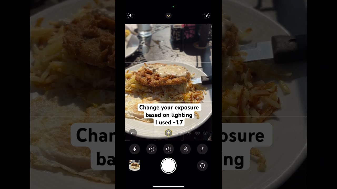 Still taking your food photos like this?
