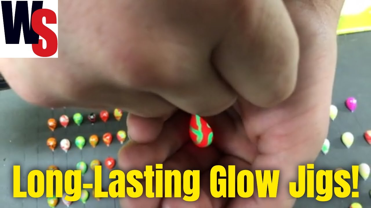 Long Lasting Glow Jigs from Slayer Custom Jigs For Walleye, Pike and Panfish