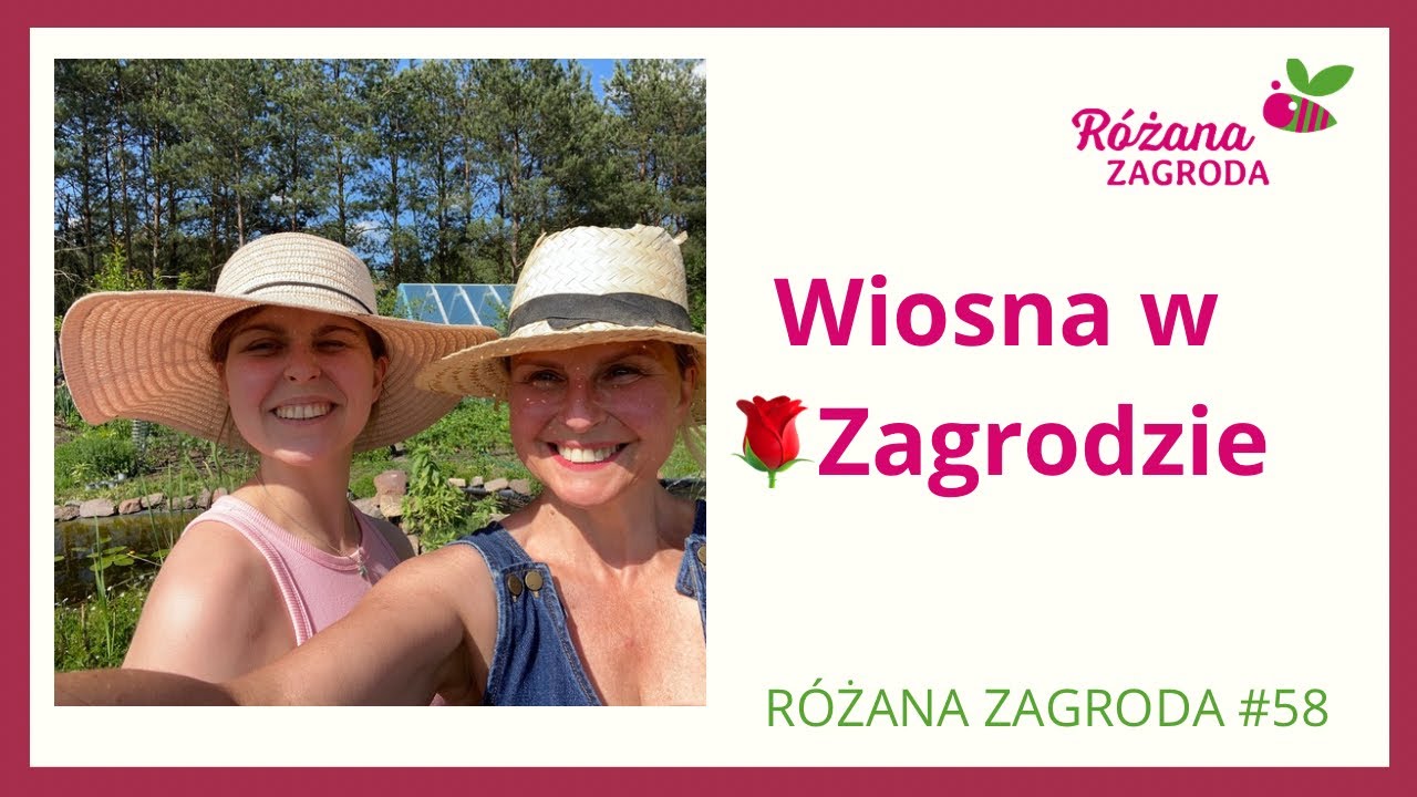 Wiosna w Różanej Zagrodzie. @RozanaZagroda odc.58