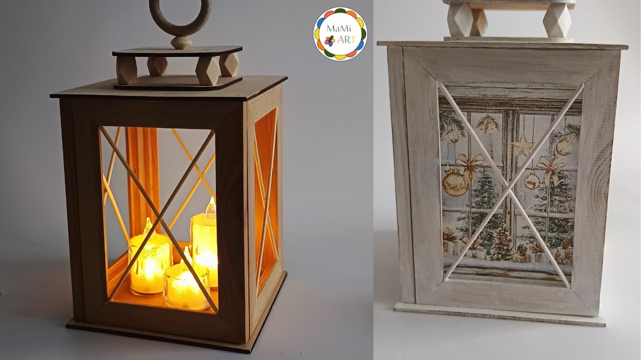 Najprostszy Lampion DIY z Ramek – A Efekt Jak ze Sklepu! 🌿 3 piękne wzory, które możesz zrobić sam