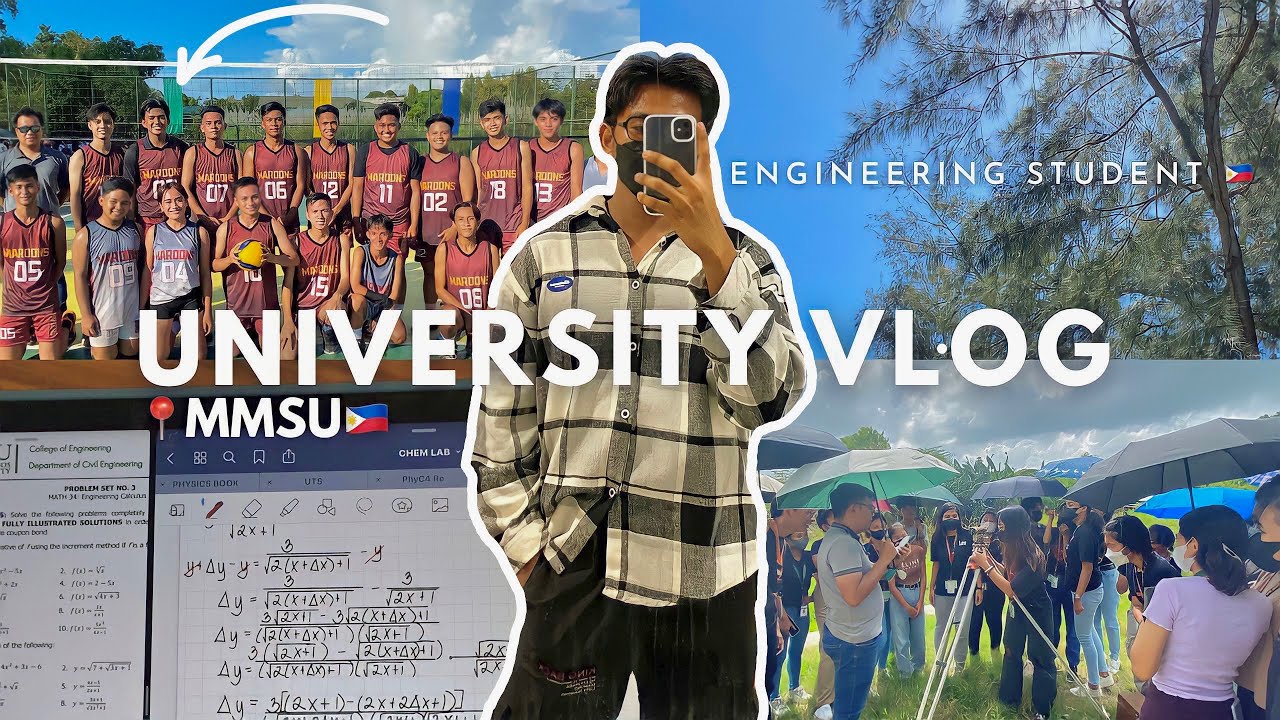 UNIVERSITY VLOG🇵🇭: MMSU Batac, Exam Days, Student-Athlete Life | Jett Alejo