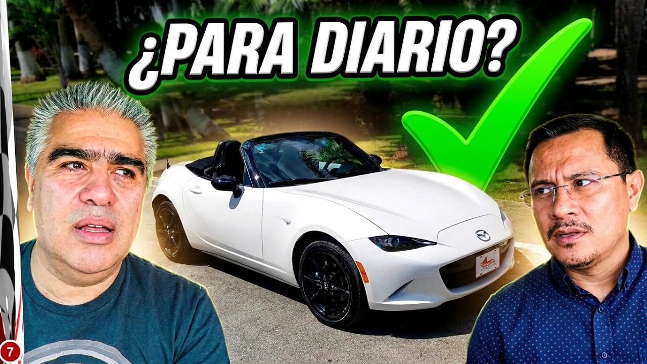 Mazda MX5 ¿se puede tener un MX5 Miata para diario? ¡Analizamos al pequeño deportivo japonés!