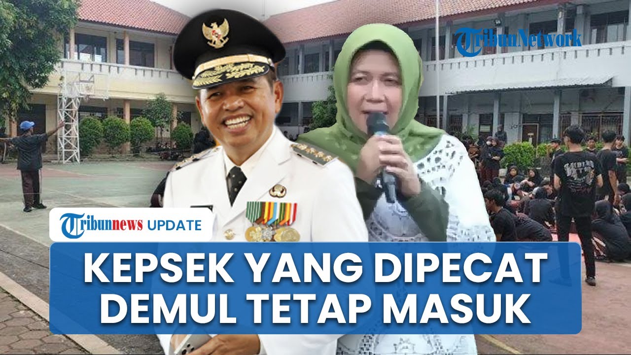 Meski Dicopot Gubernur Jawa Barat Dedi Mulyadi, Kepsek SMAN 6 Depok Siti Faizah Tetap Masuk Sekolah