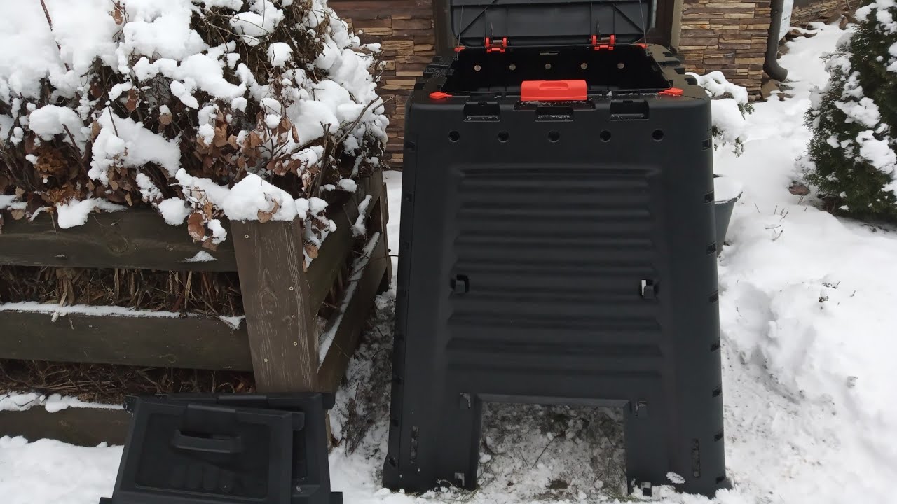 Компостер Keter Mega Composter 650  L, обзор и мои впечатления