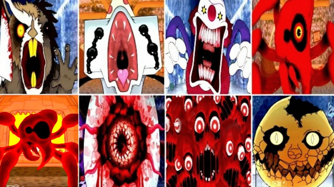 ONaF 1-4 All Jumpscares but they are REVERSED