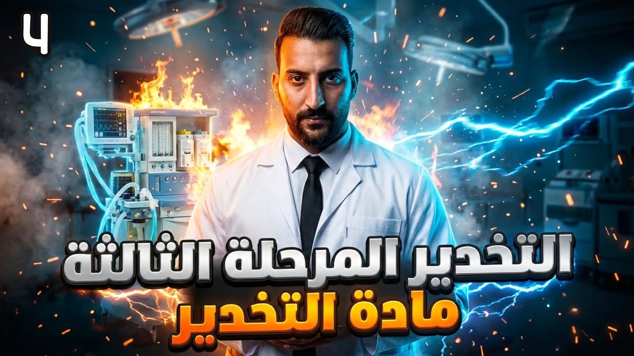 التخدير | المرحلة الثالثة | مادة التخدير 2 | Anaesthesia for Geriatrics | المحاضرة 4