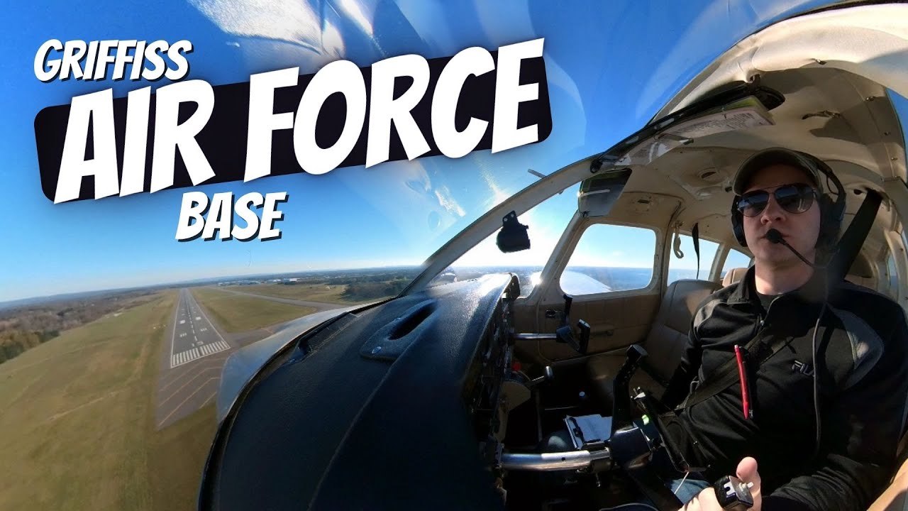 Landing at former Griffiss Air Force Base KRME