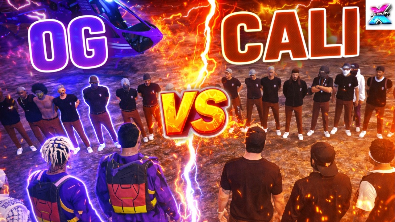OG vs CALI - KRIEG um die MUNITIONSROUTE! | X-Roleplay | GTA RP